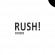 Клише штампа "Rush!" (чёрное - среднее)